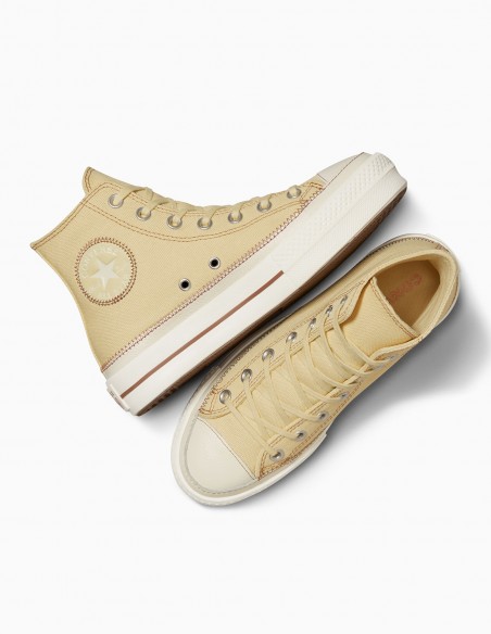Sneakers Femme - Converse - Chuck Taylor Lift Hi Open Sesame - A04659C