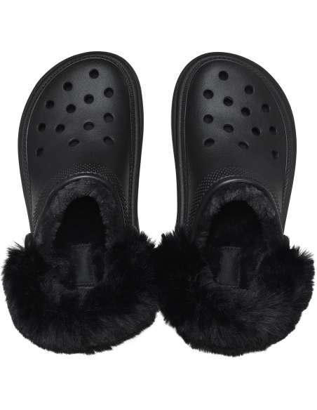 Crocs Sabots stomp lined clog blk