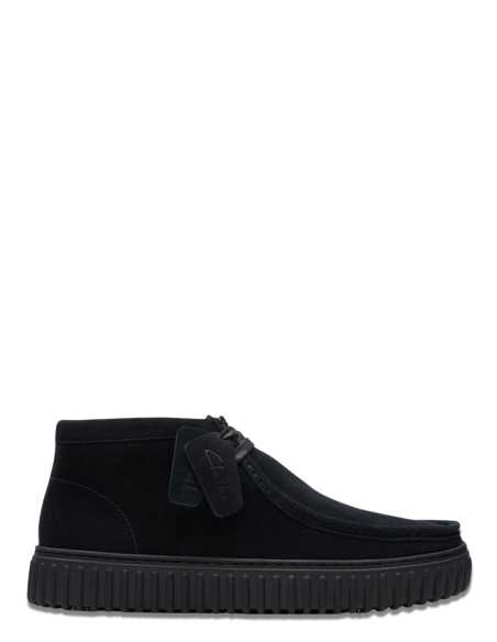 Derbies Homme - Clarks Torhill Hi Black Sde - 26173664