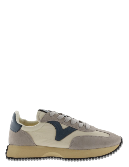 Baskets de Ville Femme - Victoria - Running Blanc Bleu -1134103-34