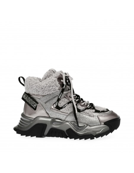 Steve madden Baskets montantes kaboom sneaker Gris/Noir