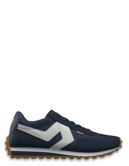 Levi's  Baskets De Ville Homme Stryder red tab blue