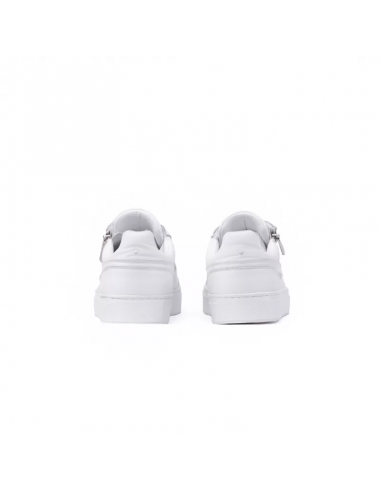 VO7 Basket De Ville Homme Roma Pur Wite Cuir Blanc