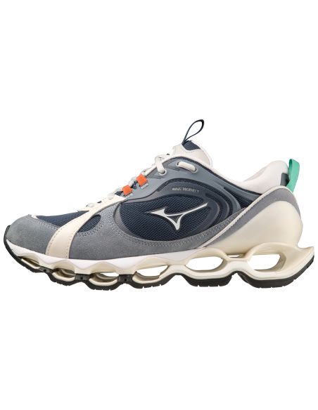 Sneakers Homme Mizuno Wave Prophecy Beta Gris/Blanc