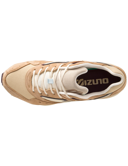Sneakers Homme Mizuno Contender En Daim Beige