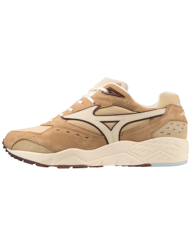 Sneakers Homme Mizuno Contender En Daim Beige