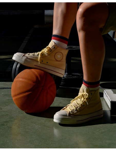 Sneakers Femme - Converse - Chuck Taylor Lift Hi Open Sesame - A04659C