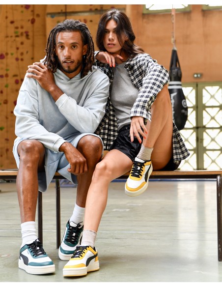 Sneakers Mixtes Puma CA Pro Lth green/black/white