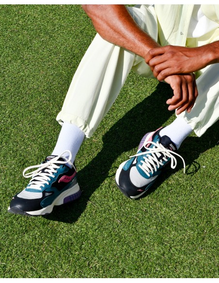 Sneakers homme - Saucony 3d grid hurricane midnight swimming