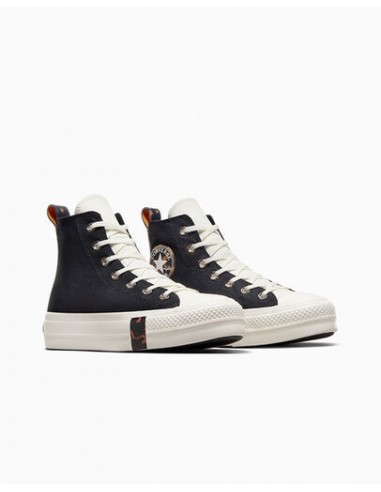 Converse Sneakers Montante Femme Chuck Taylor Lift Hi Black