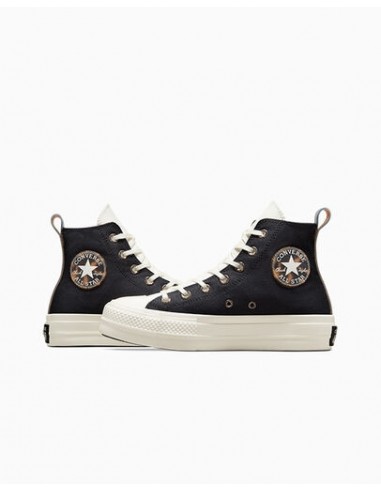 Converse Sneakers Montante Femme Chuck Taylor Lift Hi Black