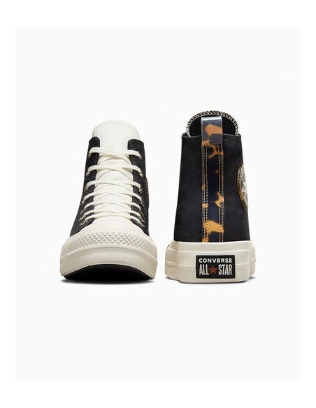 Converse Sneakers Montante Femme Chuck Taylor Lift Hi Black