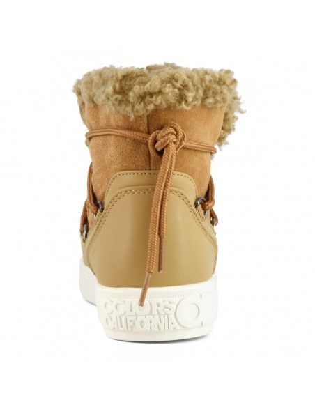 Colors of california Boots Femme low furry snowboot
