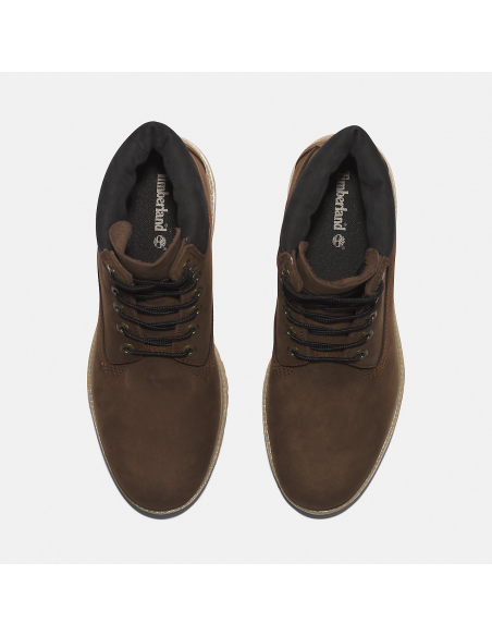 Timberland Chaussure Homme En Cuir Marron 6 inch premium