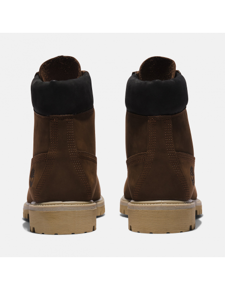 Timberland Chaussure Homme En Cuir Marron 6 inch premium