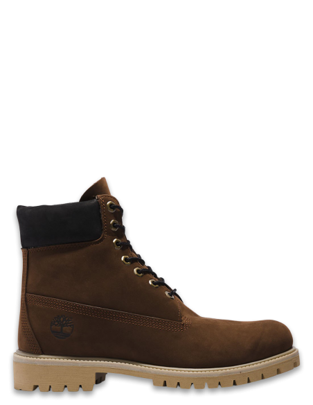 Timberland Chaussure Homme En Cuir Marron 6 inch premium
