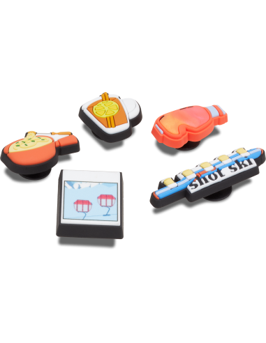 Jibbitz apres food and drink 5 pack