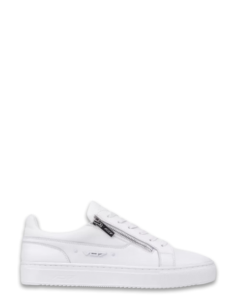 VO7 Basket De Ville Homme Roma Pur Wite Cuir Blanc