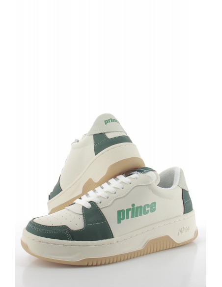 Sneakers Prince Homme 80s Cup 578 Vintage Blanc/Vert