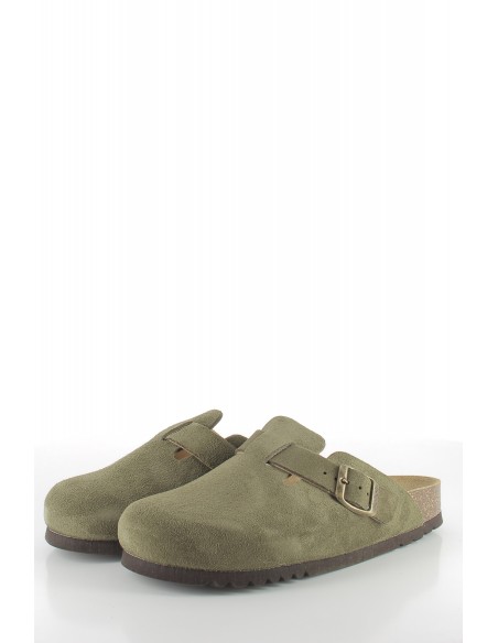 Sabots Femme SCHOLL FAE Daim Kaki