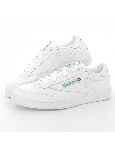 Sneakers Reebok Mixte Club C 85 En Cuir Blanc