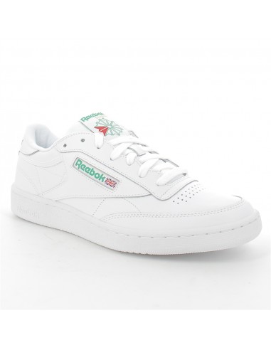 Sneakers Reebok Mixte Club C 85 En Cuir Blanc