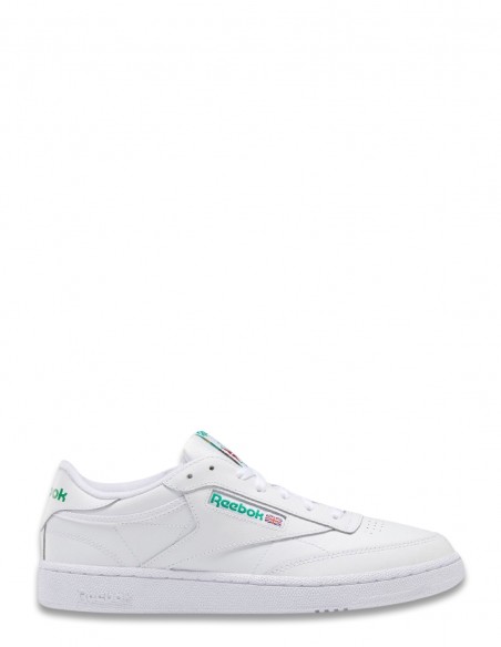 Sneakers Reebok Mixte Club C 85 En Cuir Blanc