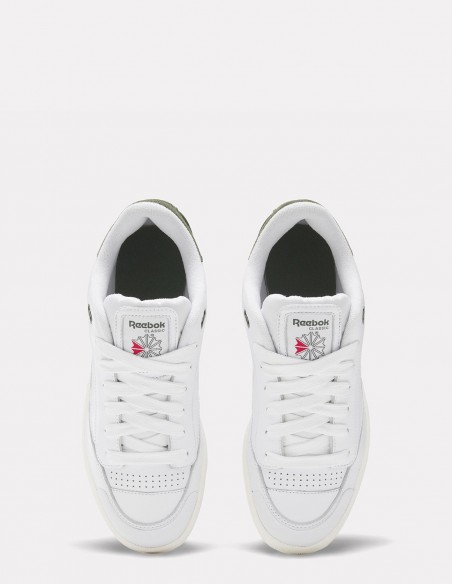 Sneakers Homme Reebok Club C Bulc Blanc/Vert En Cuir