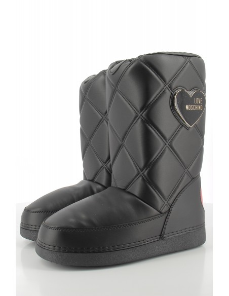 Bottes Femme Moschino Love Après-Ski Noir