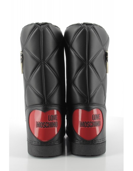 Bottes Femme Moschino Love Après-Ski Noir