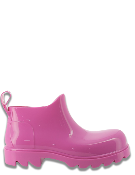 Bottines Femme Colors Of California Glossy Rainboot Rose