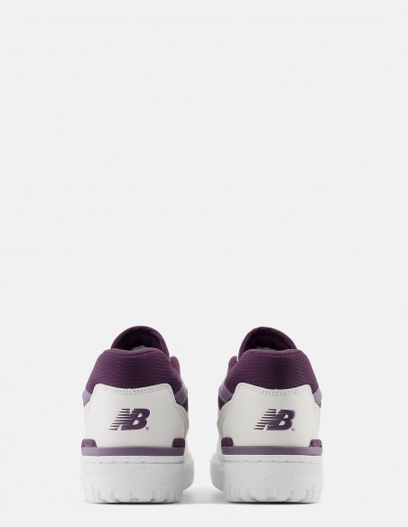 Sneakers Homme 550 Cuir  Blanc/Violet