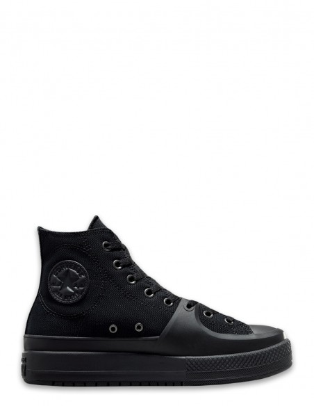 Sneakers Montantes Femme Converse Ctas Construct Hi Black/Black/Black