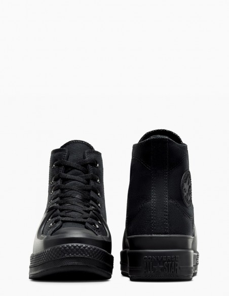 Sneakers Montantes Femme Converse Ctas Construct Hi Black/Black/Black