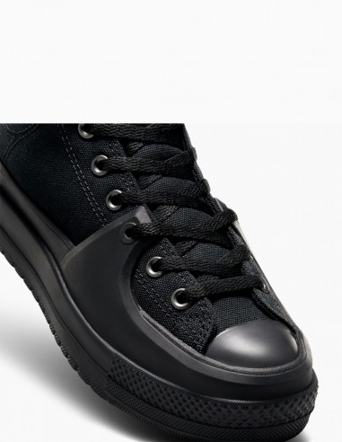 Sneakers Montantes Femme Converse Ctas Construct Hi Black/Black/Black