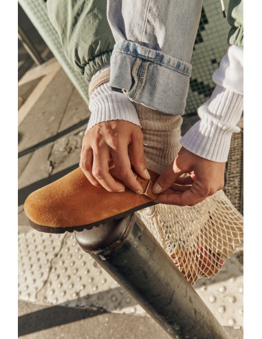 Sabots Femme SCHOLL FAE Daim Marron