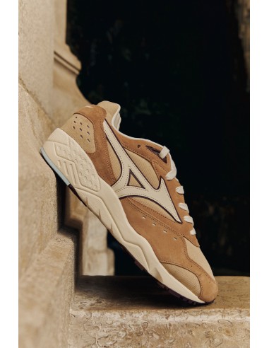 Sneakers Homme Mizuno Contender En Daim Beige
