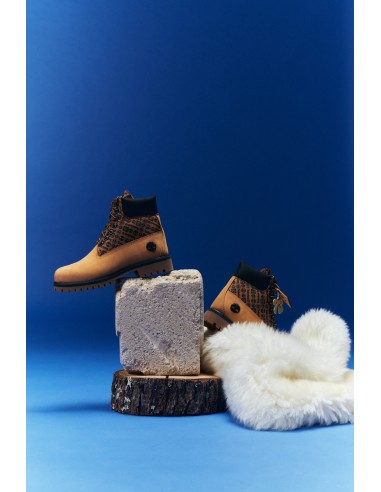 Chaussures Hommes 6 heritage textile marron/noir