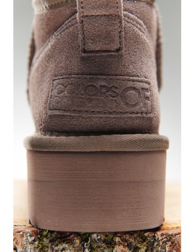 Colors Of California Boots Femme Platfrom Winter Boot In Suede