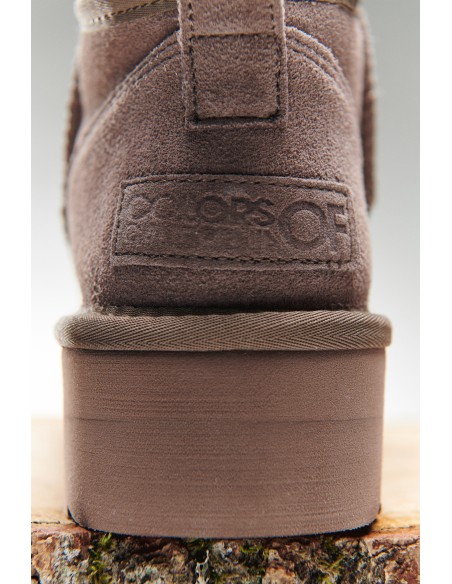 Colors Of California Boots Femme Platfrom Winter Boot In Suede