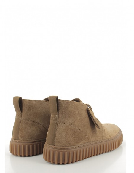 Derbies Homme Clarks Torhill DB En Daim Couleur Cognac