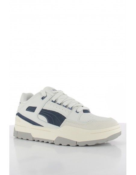 Sneakers Homme Puma Slipstream Xtreme Nat En Cuir Blanc/Bleu