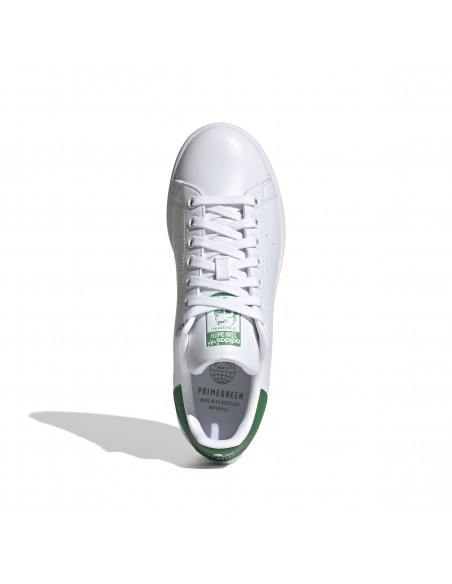 Sneakers Femme Adidas Stan Smith Blanc Et Vert
