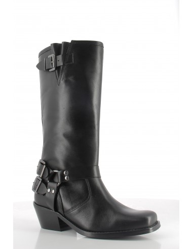 Bottes Femme Hylton Cuir Noir