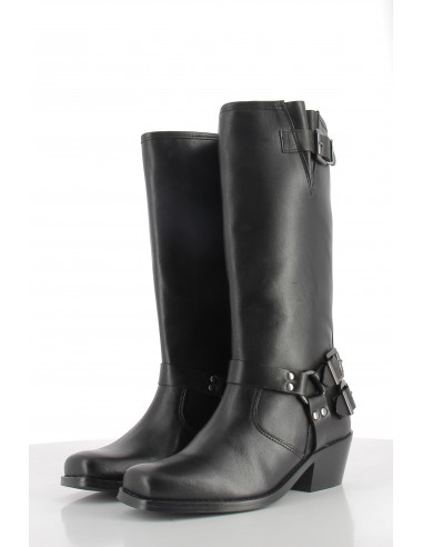 Bottes Femme Hylton Cuir Noir