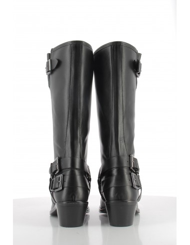 Bottes Femme Hylton Cuir Noir