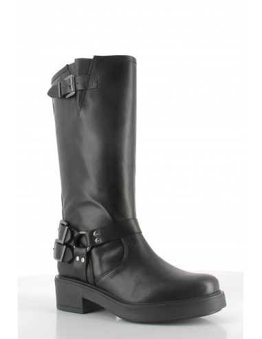 Bottes Femme Hylton Cuir Noir Celine