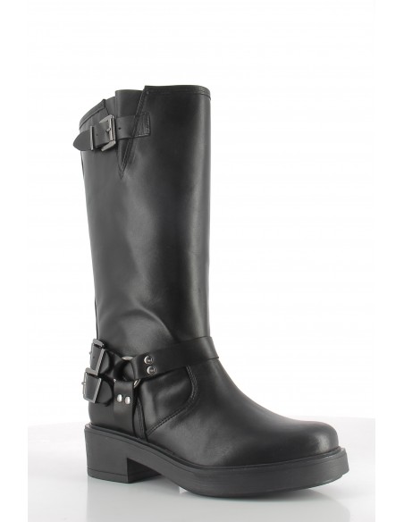 Bottes Femme Hylton Cuir Noir Celine