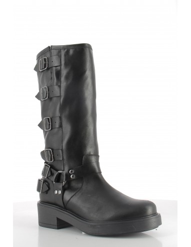 Bottes Femme Hylton Cuir Noir Celine