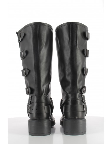 Bottes Femme Hylton Cuir Noir Celine